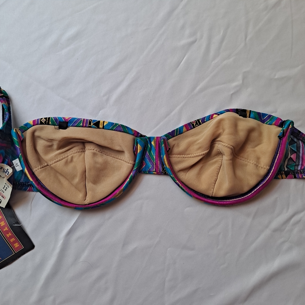 NWT Vintage Jantzen Swim Bandeau - Picture 3 of 8